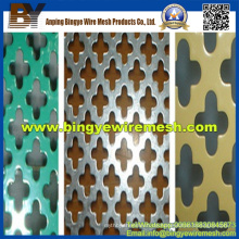 Utility Perforated Iron Metal Sheet für die Dekoration